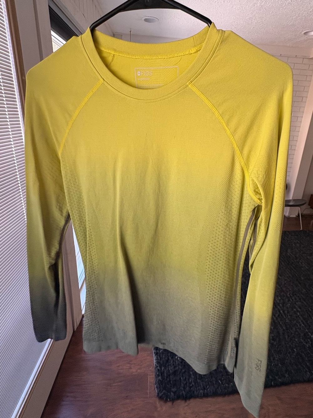 Figs M salta underscrub seamless Ombre in Lime